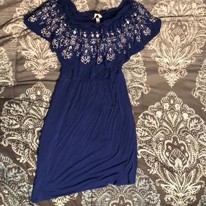 Soma Dress with embroidery detail